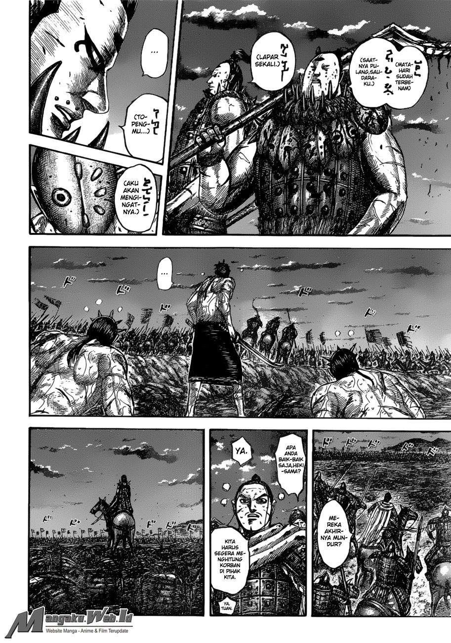 Kingdom Chapter 535 Gambar 4