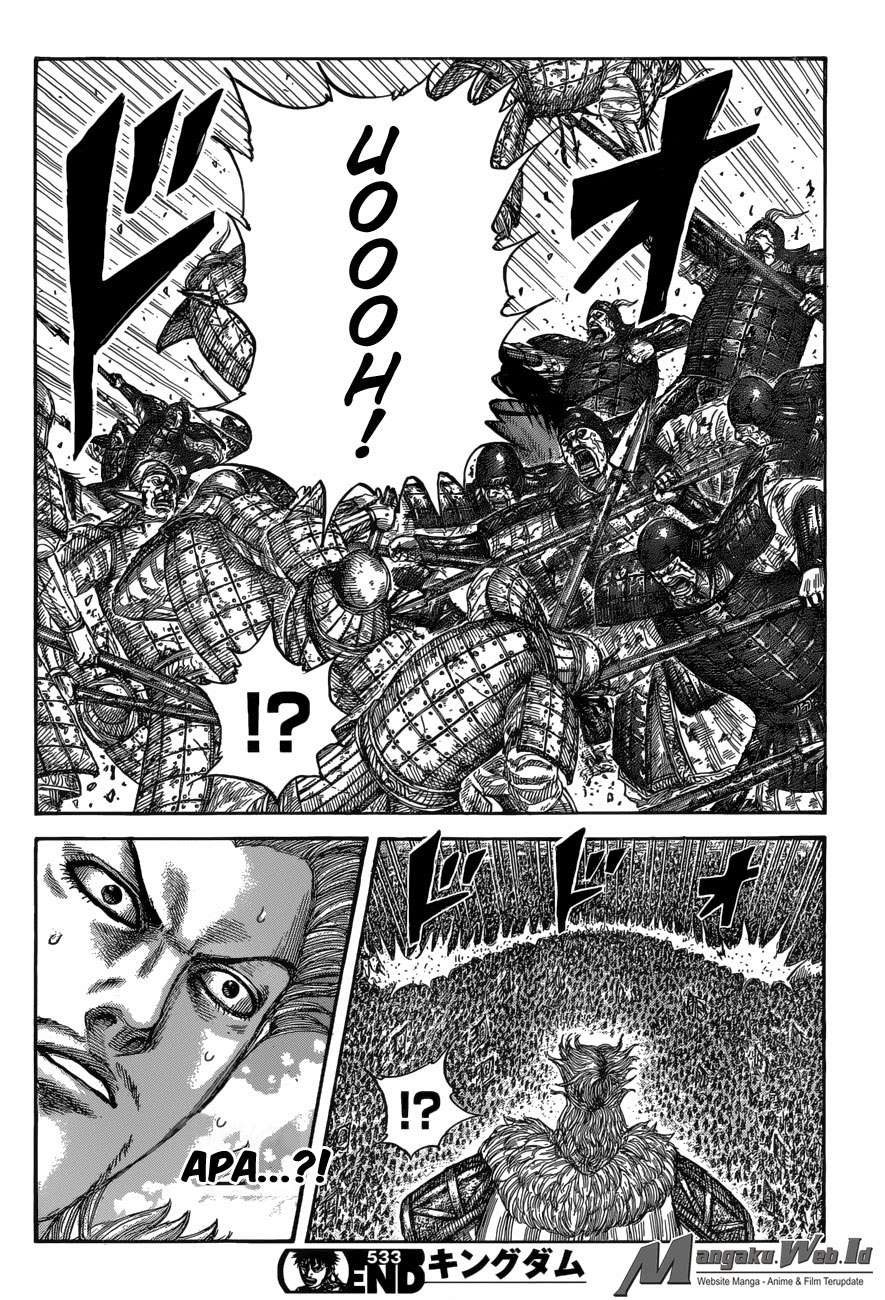 Kingdom Chapter 533 Gambar 18
