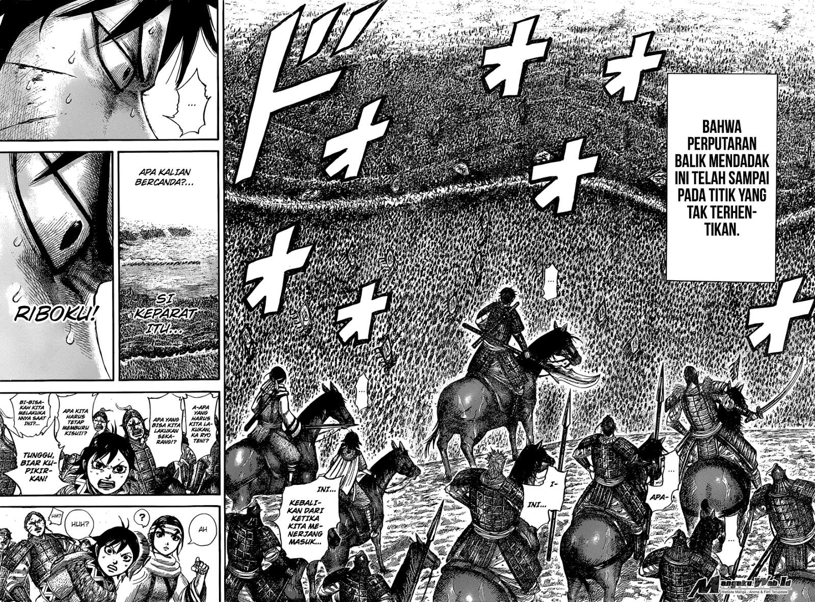 Kingdom Chapter 531 Gambar 17
