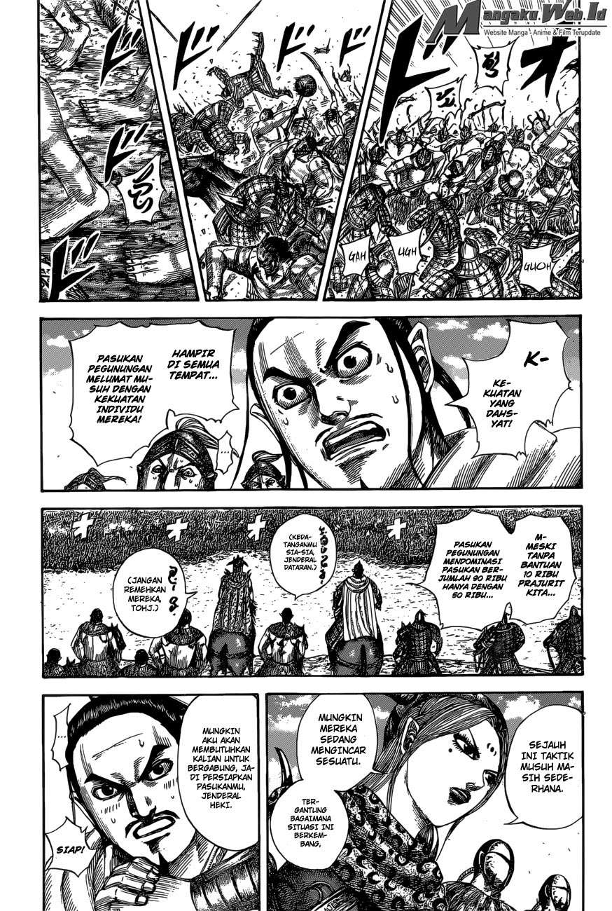 Kingdom Chapter 527 Gambar 4
