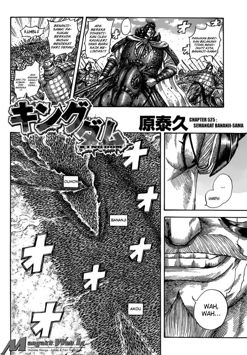Kingdom Chapter 525 Gambar 3