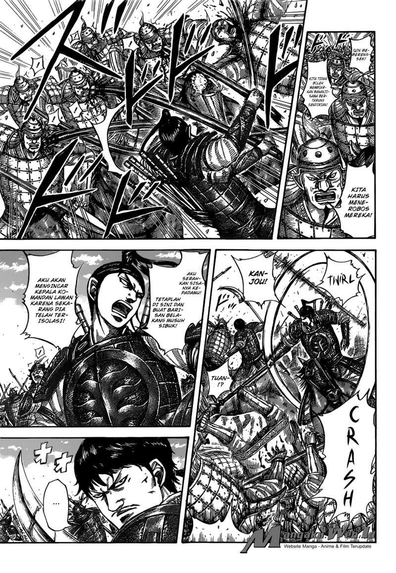Kingdom Chapter 525 Gambar 4