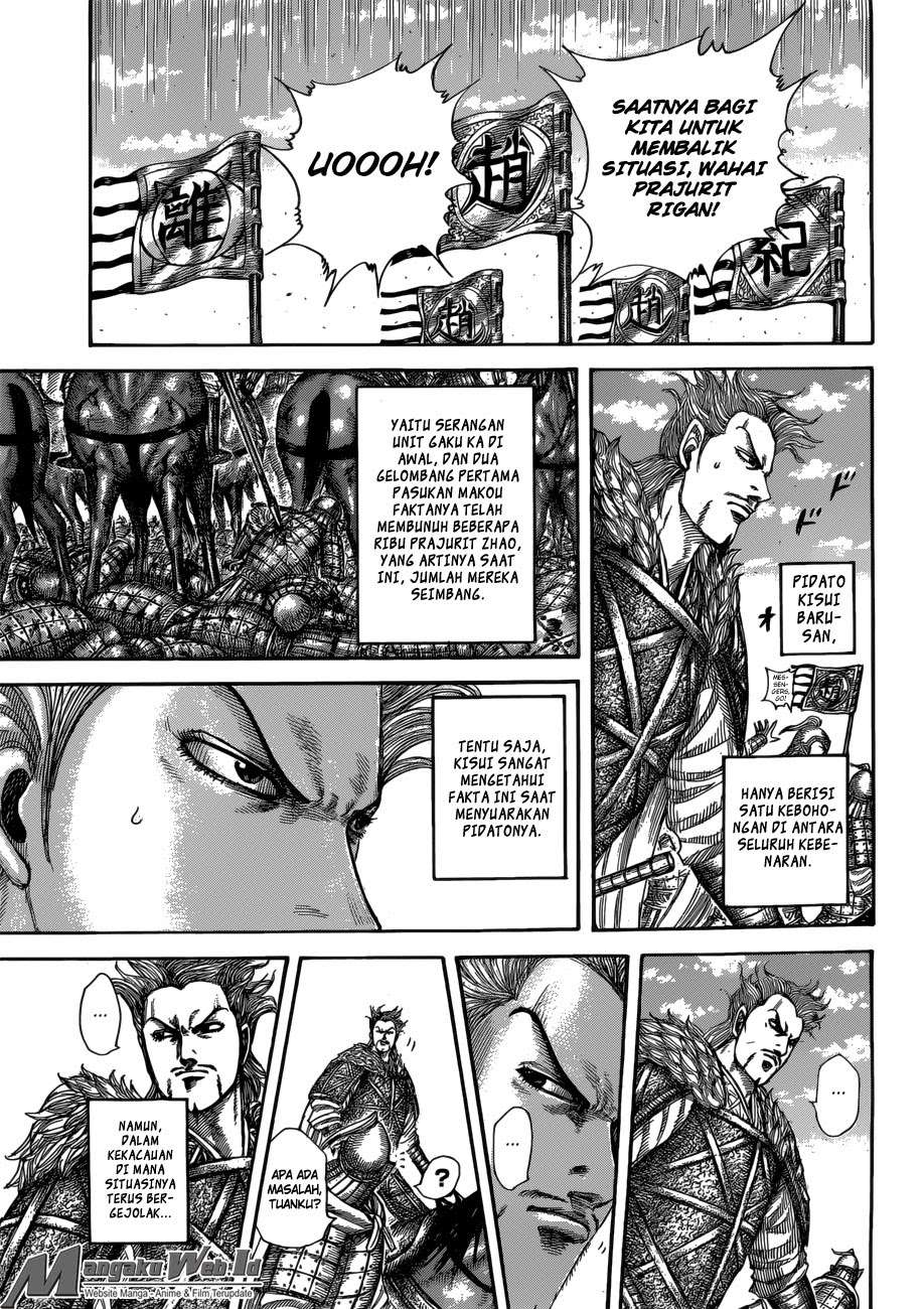 Kingdom Chapter 522 Gambar 13