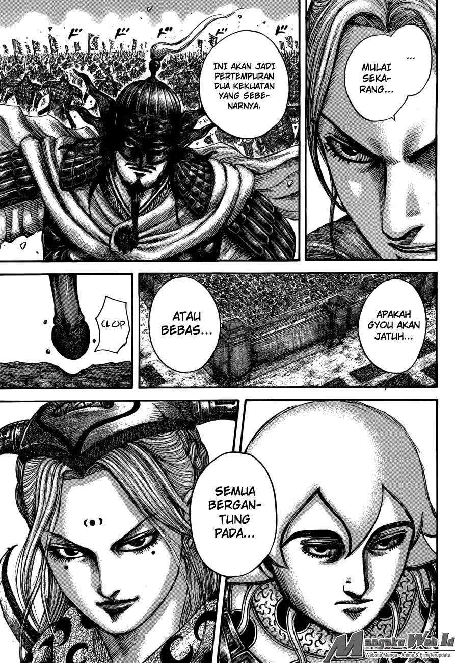 Kingdom Chapter 517 Gambar 18
