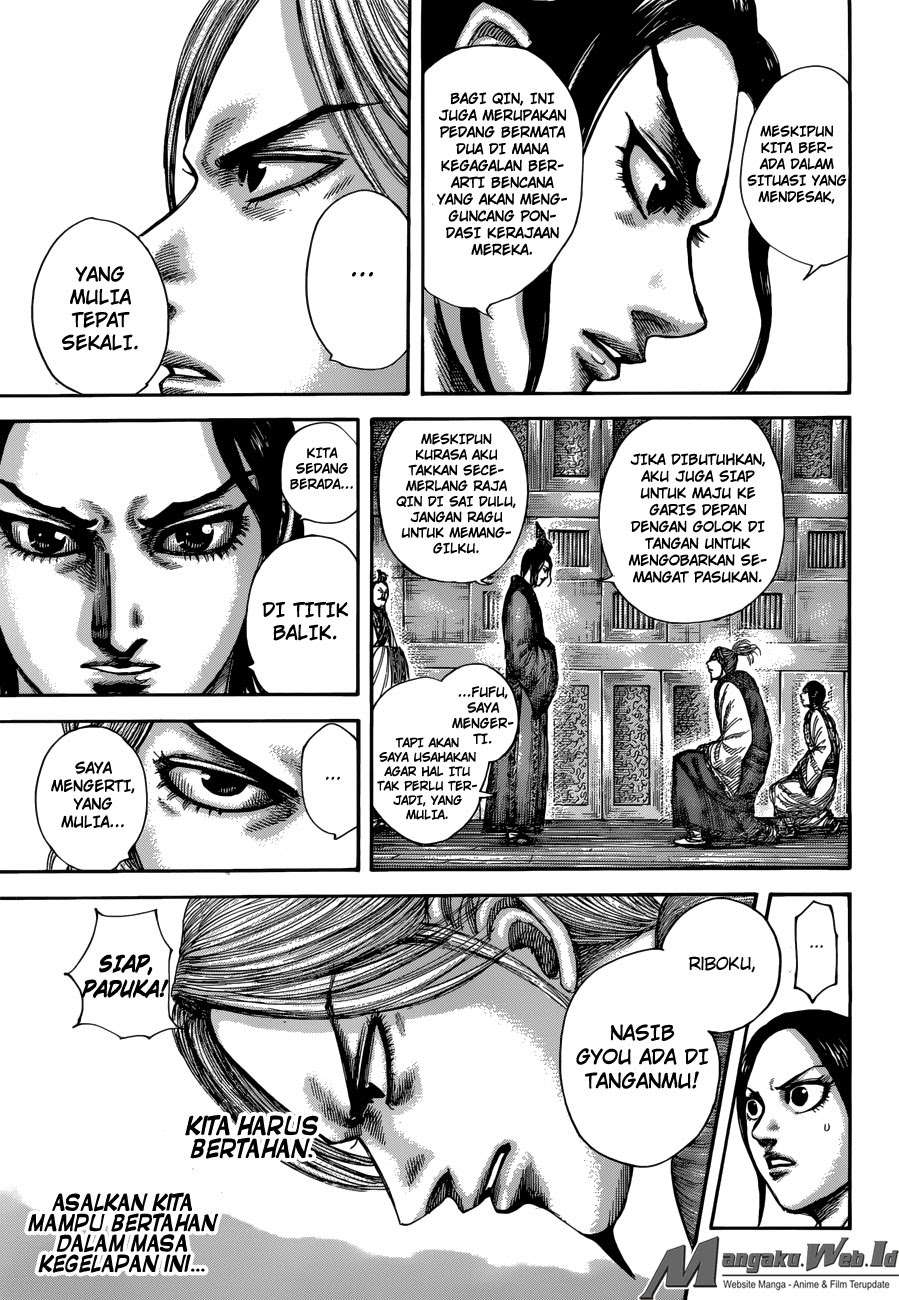 Kingdom Chapter 517 Gambar 8