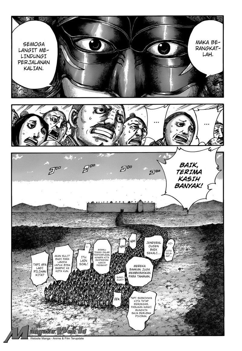Kingdom Chapter 514 Gambar 17