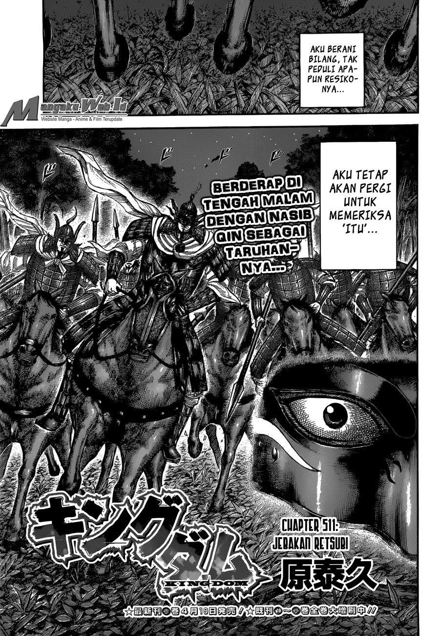 Kingdom Chapter 511 Gambar 4