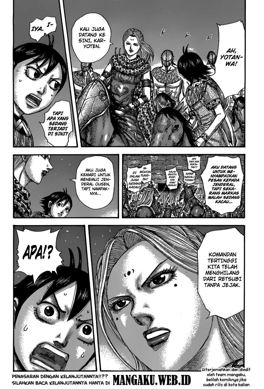 Kingdom Chapter 510 Gambar 19