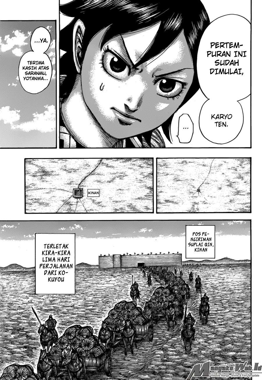 Kingdom Chapter 500 Gambar 15