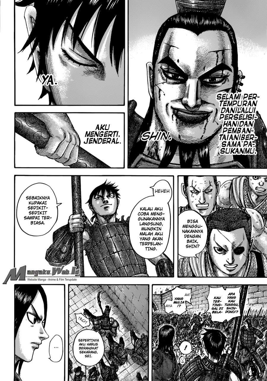 Kingdom Chapter 499 Gambar 19