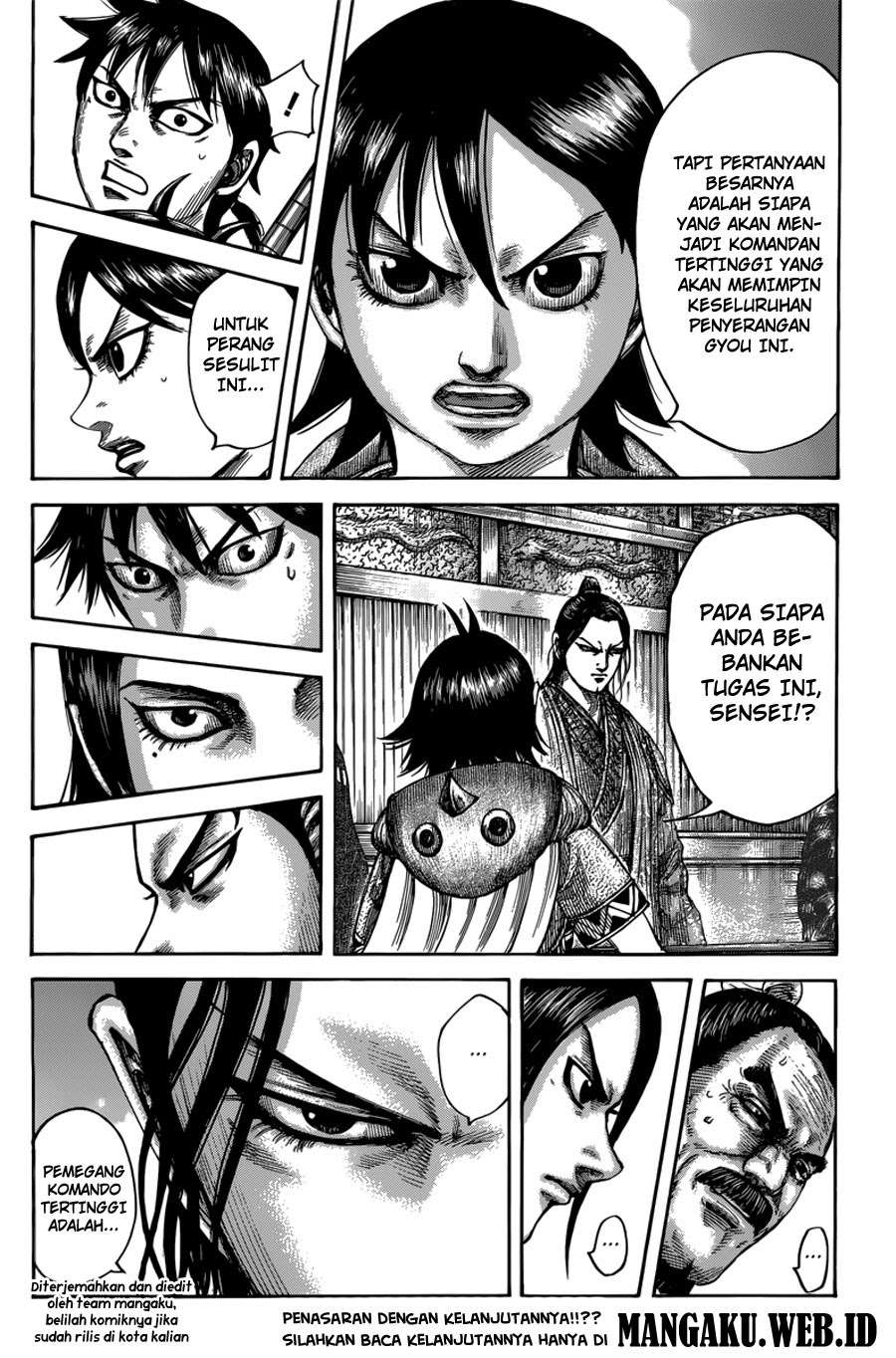 Kingdom Chapter 497 Gambar 19