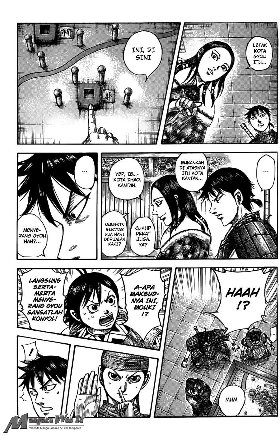 Kingdom Chapter 497 Gambar 4