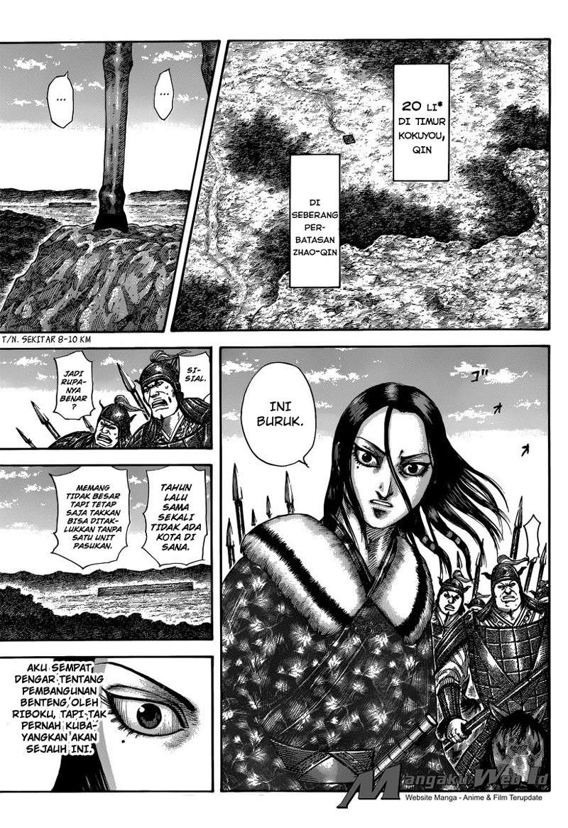 Kingdom Chapter 496 Gambar 12