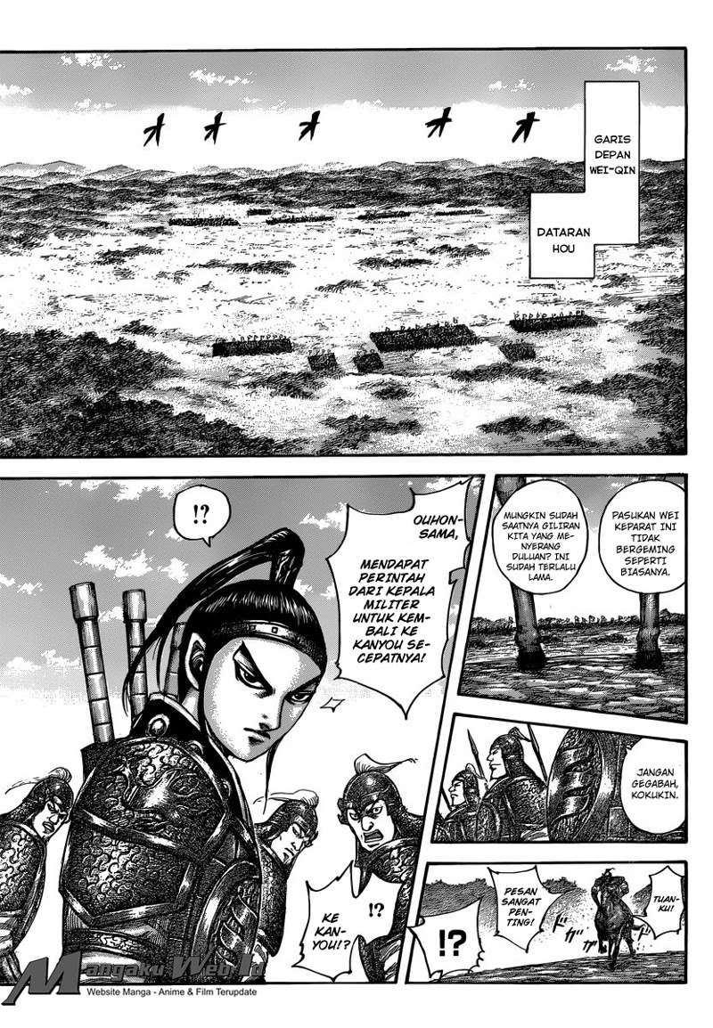 Kingdom Chapter 496 Gambar 14