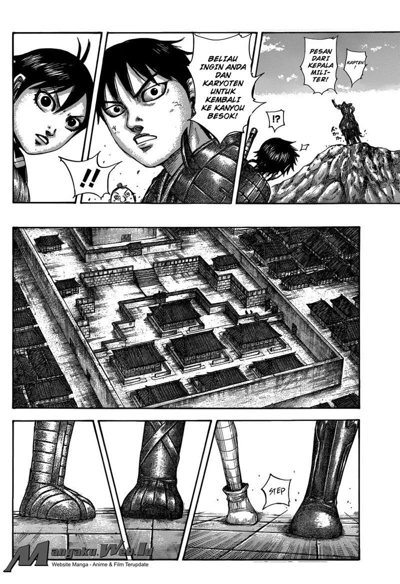 Kingdom Chapter 496 Gambar 17