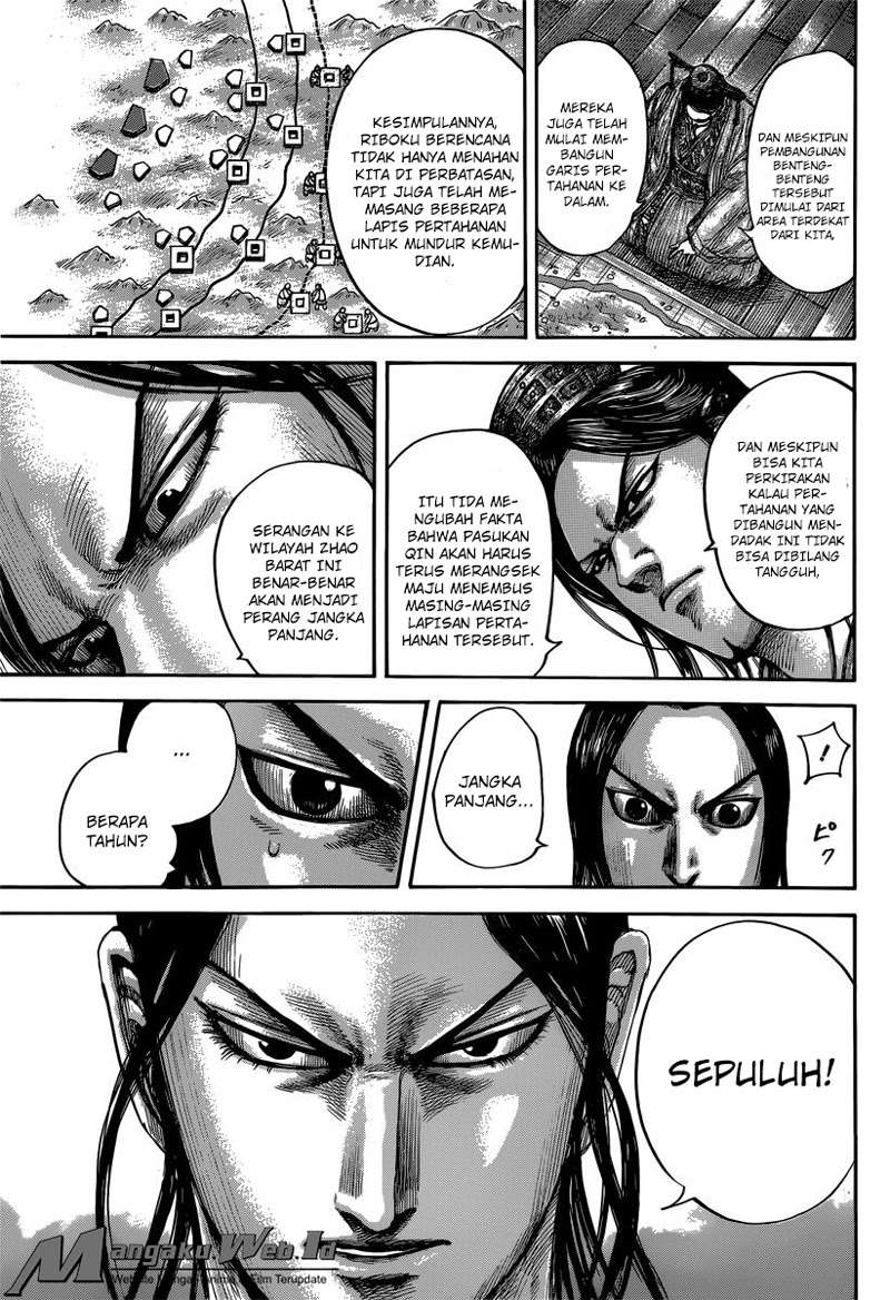 Kingdom Chapter 495 Gambar 12