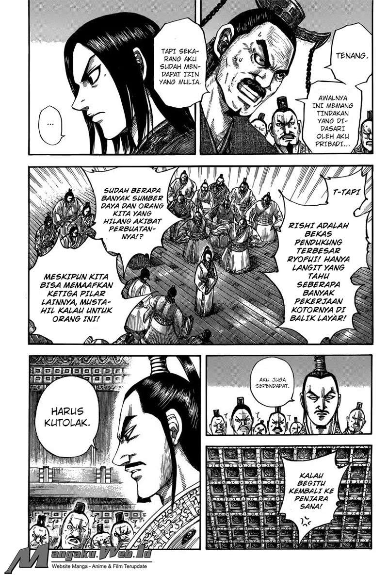Kingdom Chapter 495 Gambar 4