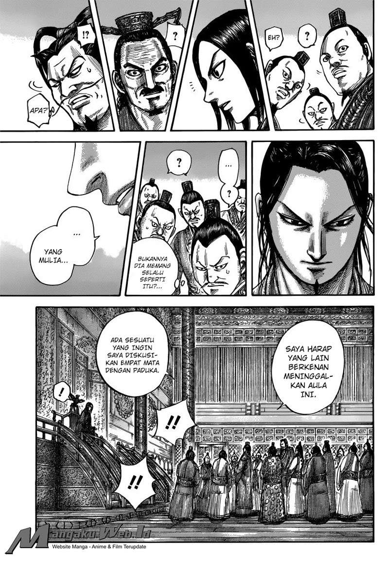 Kingdom Chapter 495 Gambar 8