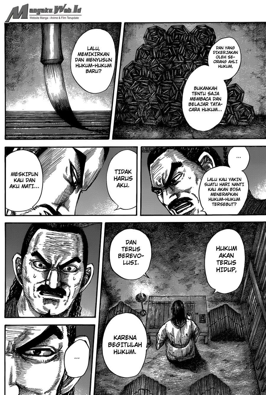 Kingdom Chapter 494 Gambar 9