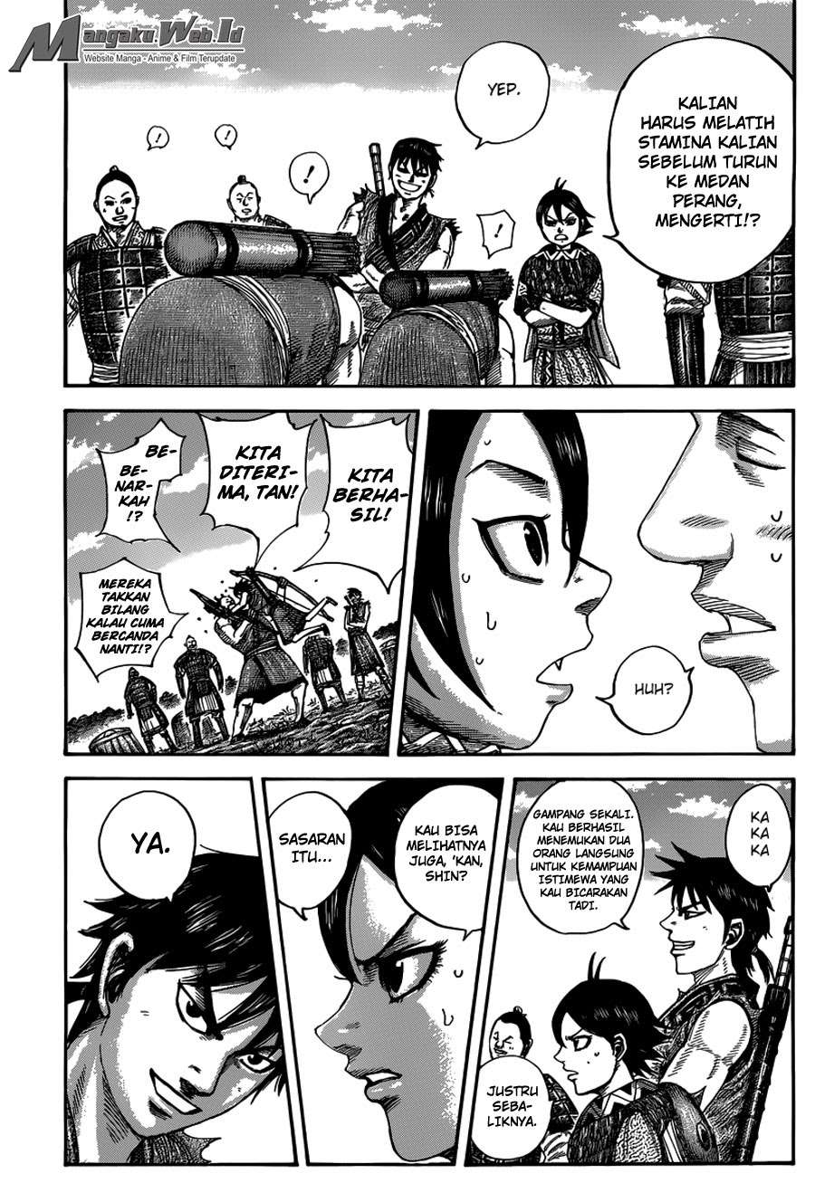 Kingdom Chapter 493 Gambar 12