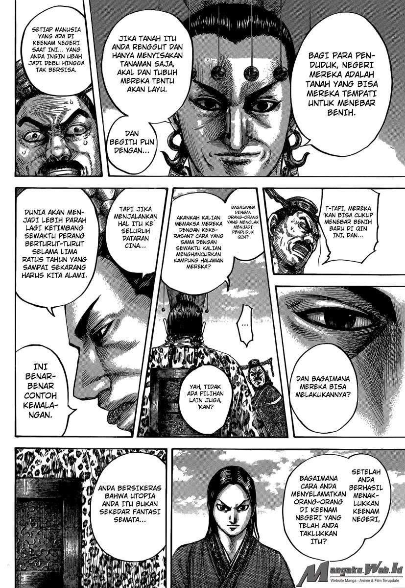 Kingdom Chapter 487 Gambar 16