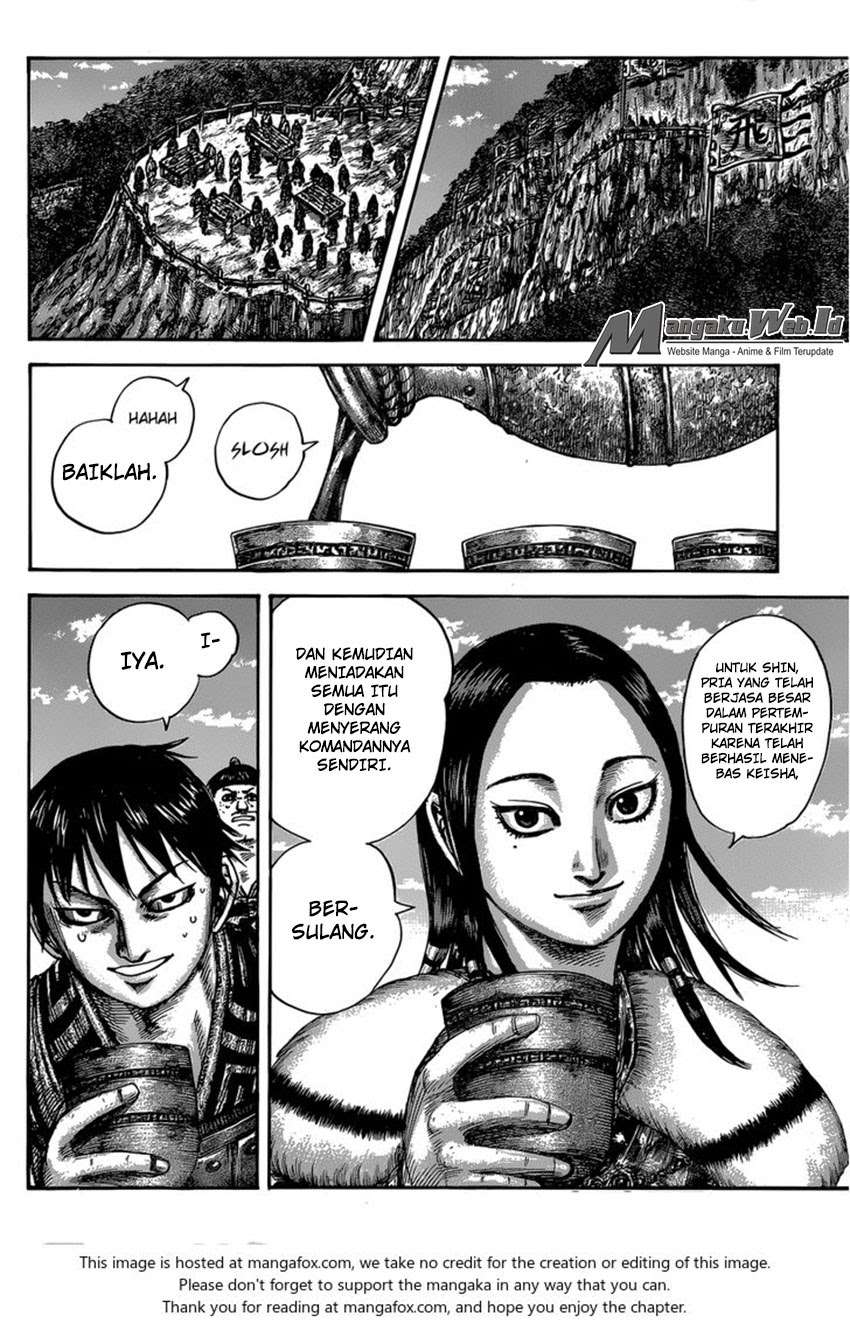 Kingdom Chapter 485 Gambar 4