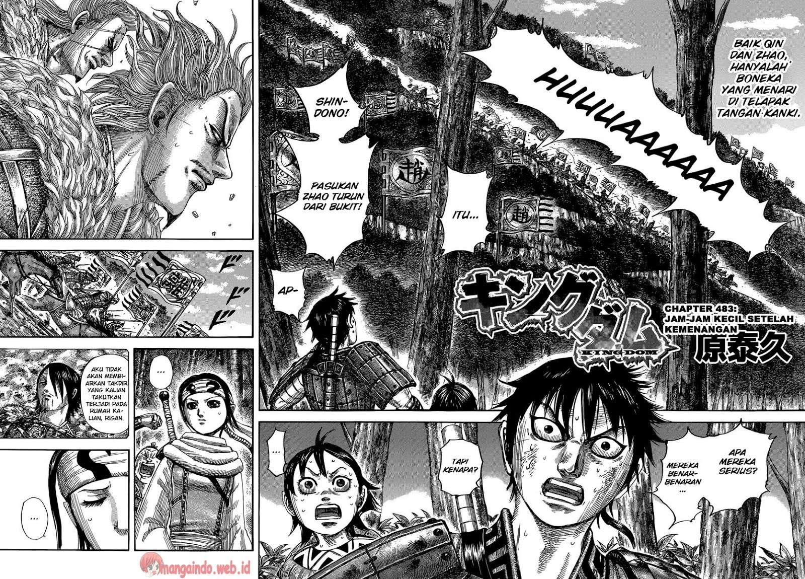 Baca Manga Kingdom Chapter 483 Gambar 2