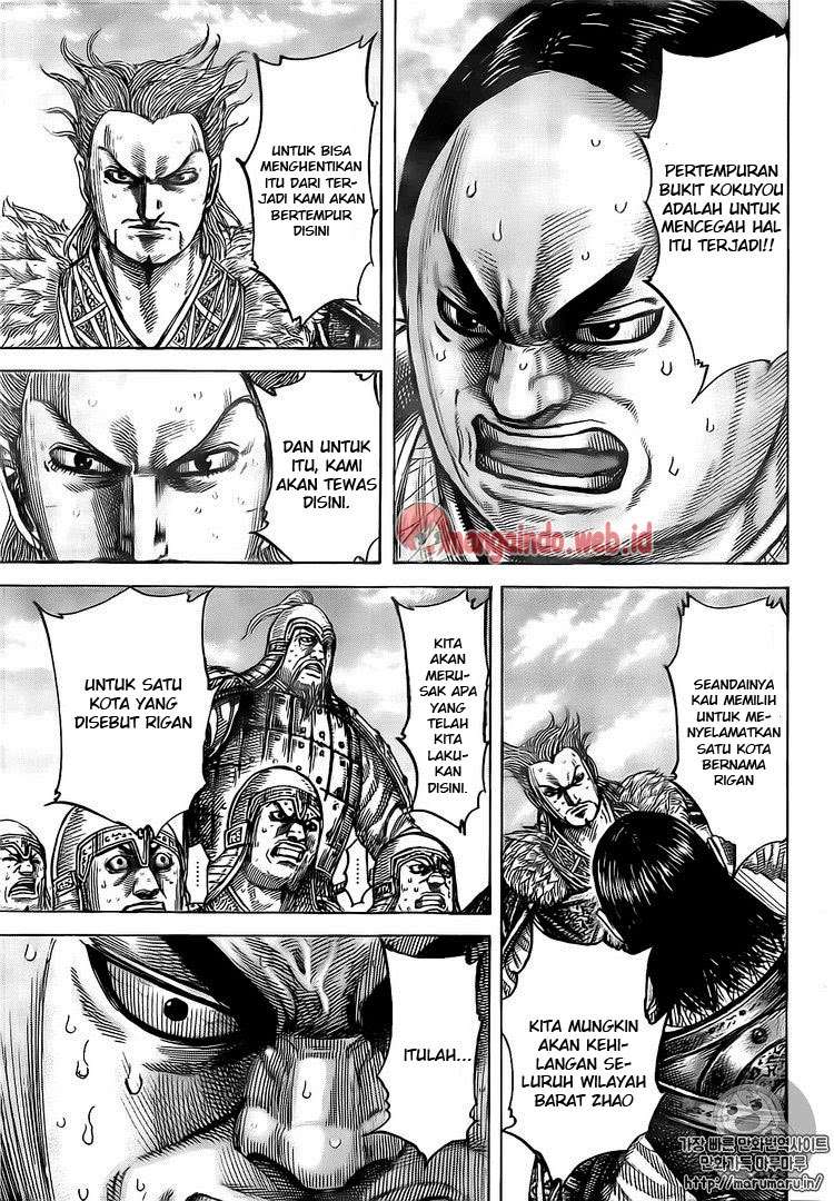 Kingdom Chapter 482 Gambar 9
