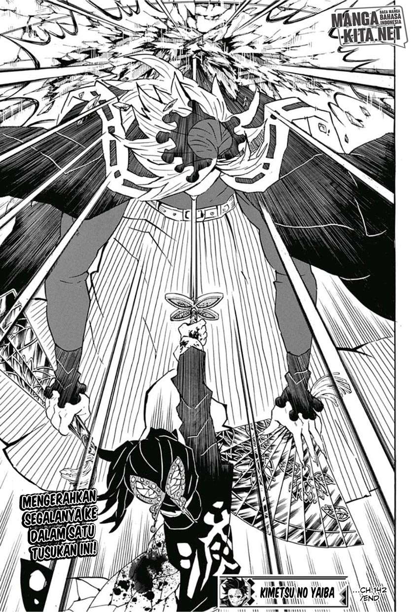 Kimetsu no Yaiba Chapter 142 Gambar 20