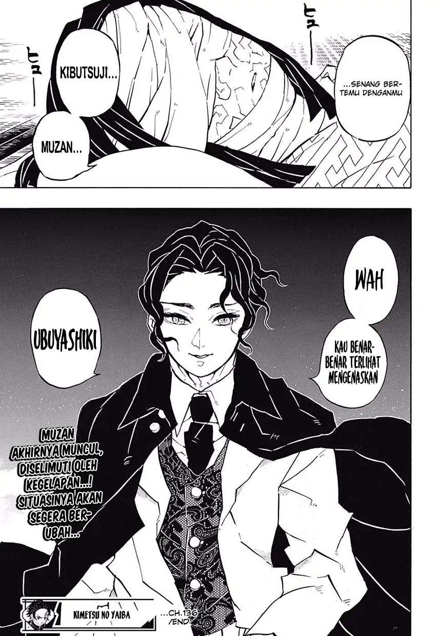 Kimetsu no Yaiba Chapter 136 Gambar 20