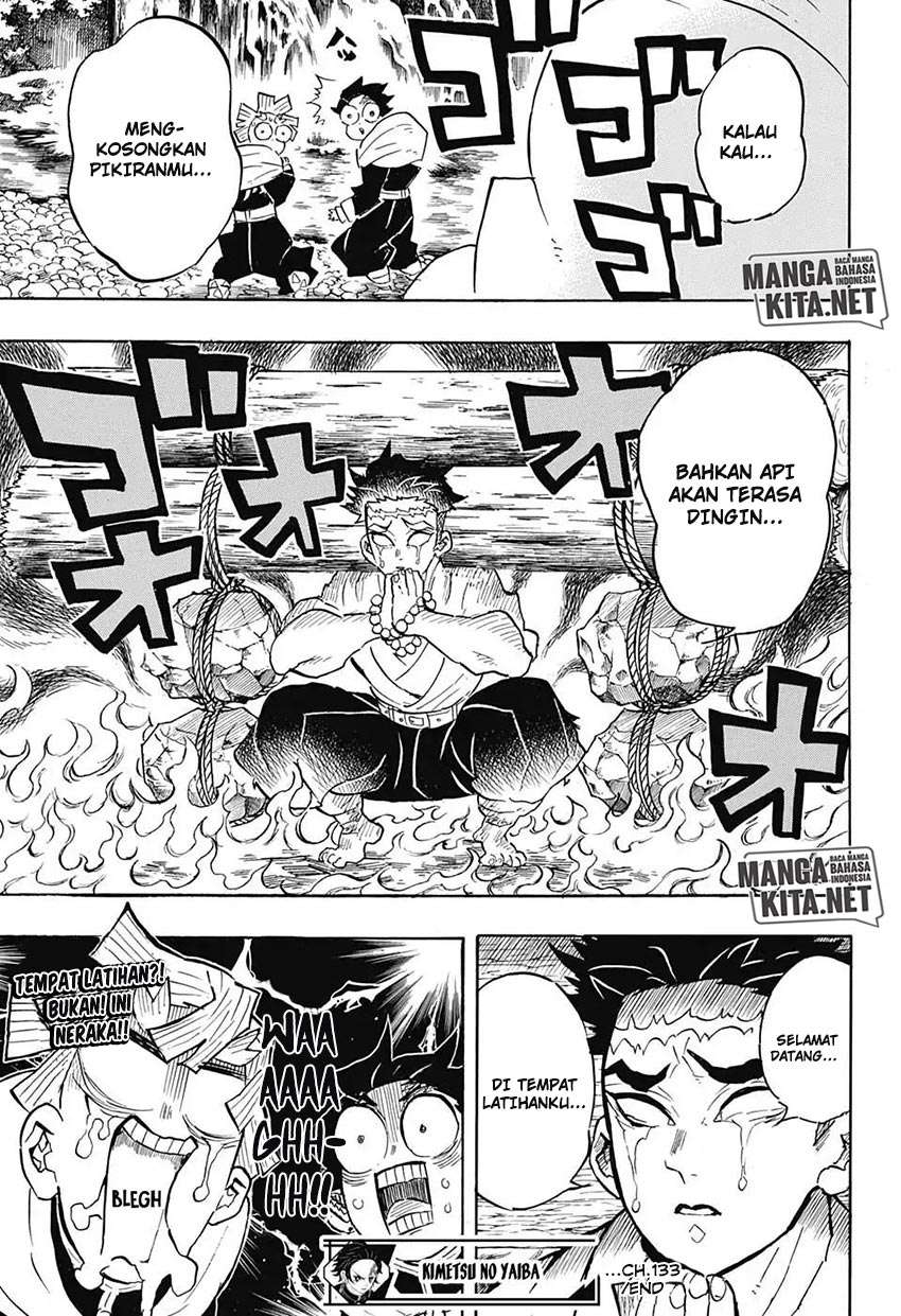 Kimetsu no Yaiba Chapter 133 Gambar 20