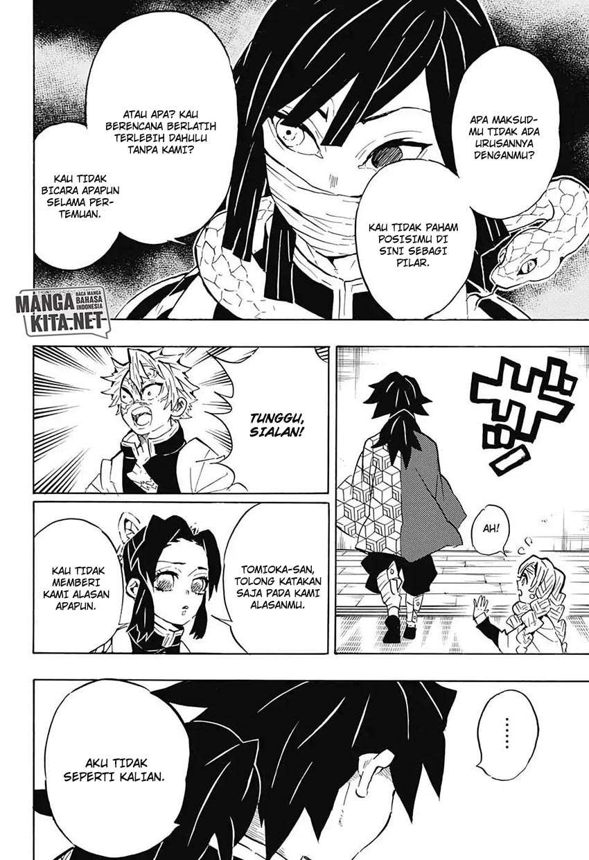 Kimetsu no Yaiba Chapter 129 Gambar 9
