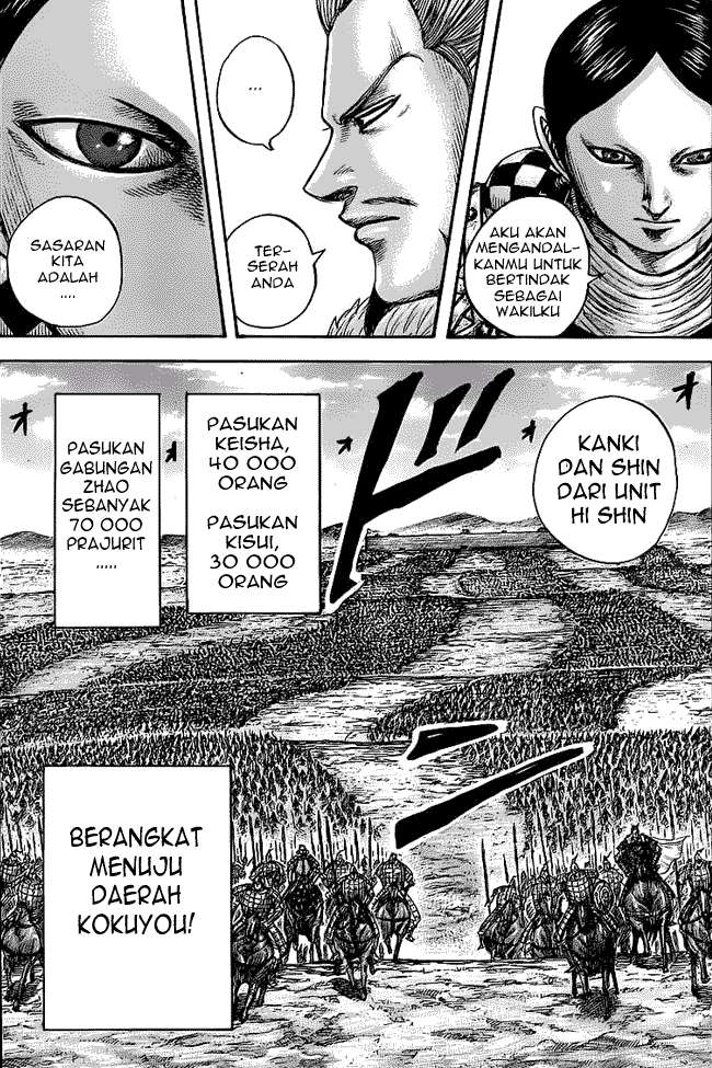 Kingdom Chapter 443 Gambar 17