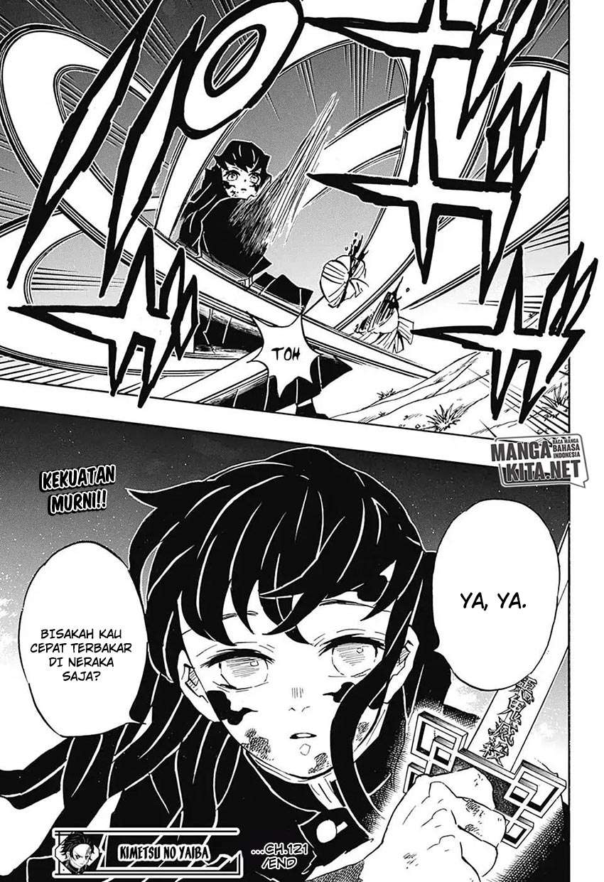 Kimetsu no Yaiba Chapter 121 Gambar 20
