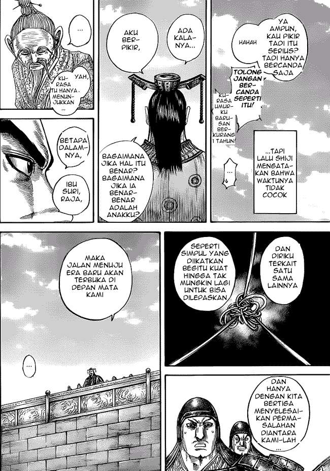 Kingdom Chapter 437 Gambar 9