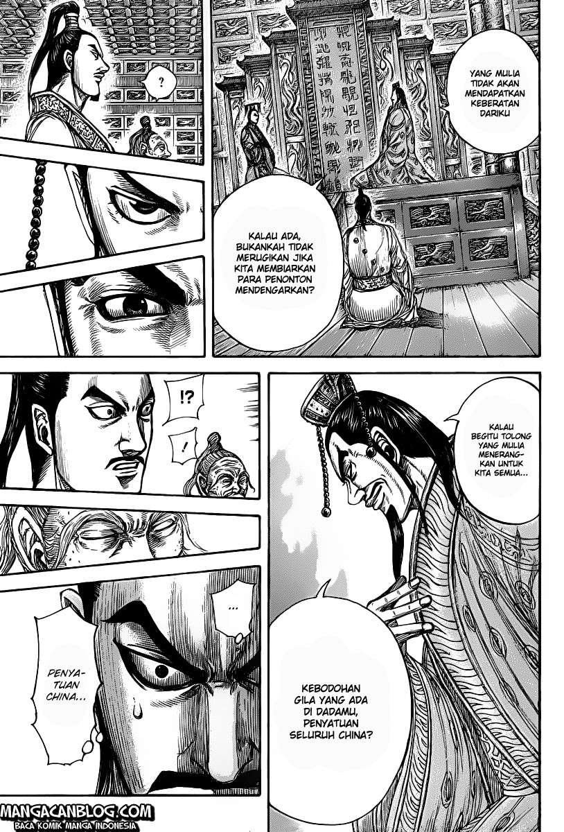 Kingdom Chapter 423 Gambar 9