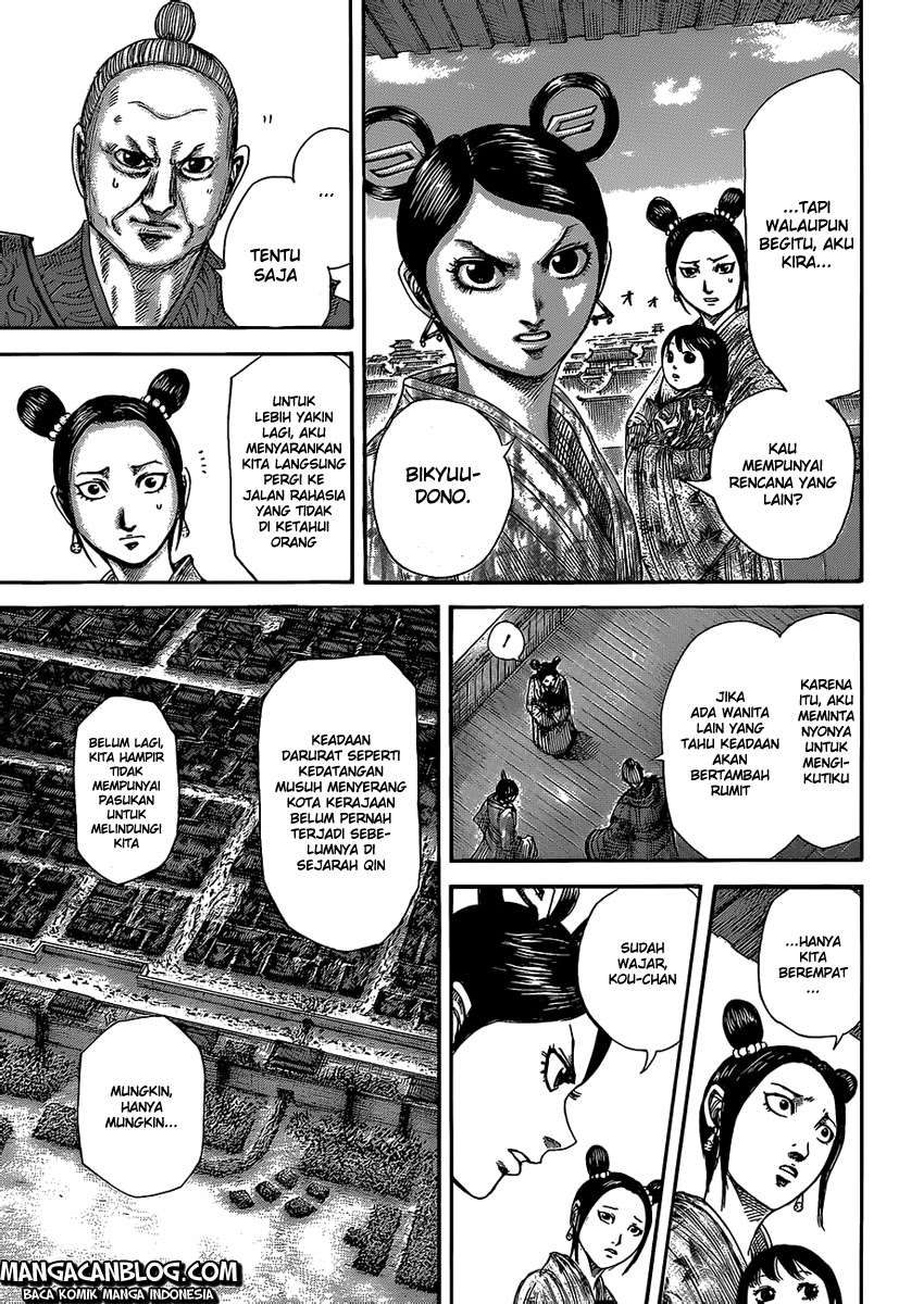 Kingdom Chapter 422 Gambar 7