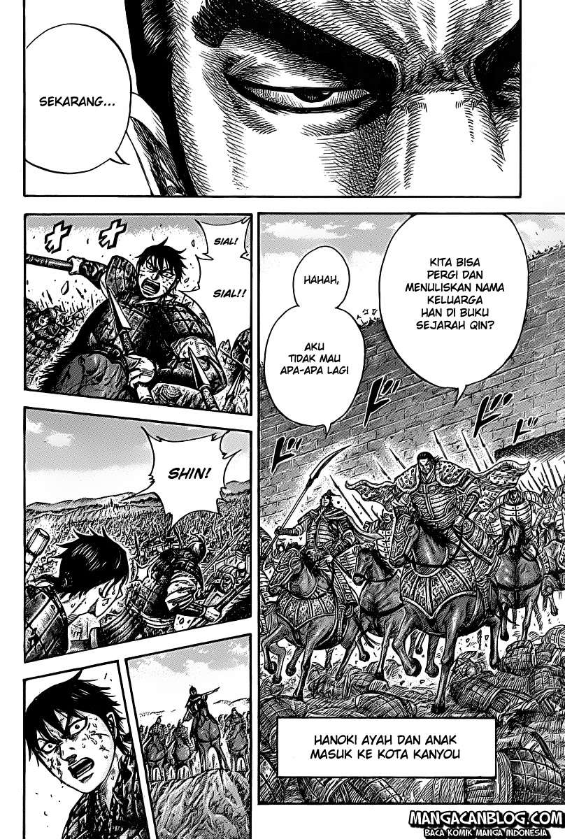 Kingdom Chapter 421 Gambar 13