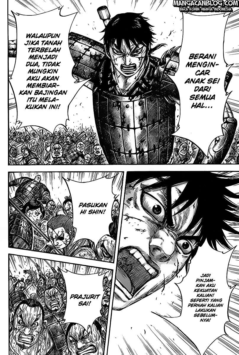 Kingdom Chapter 421 Gambar 21