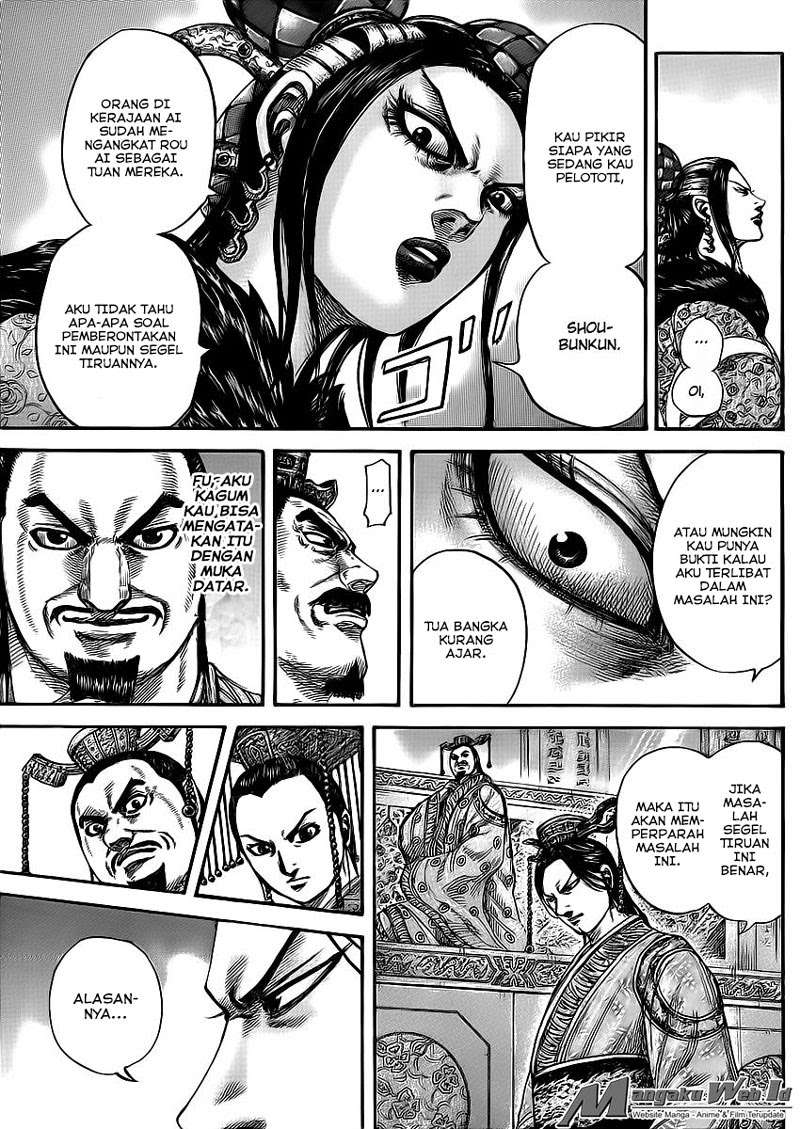 Kingdom Chapter 414 Gambar 12