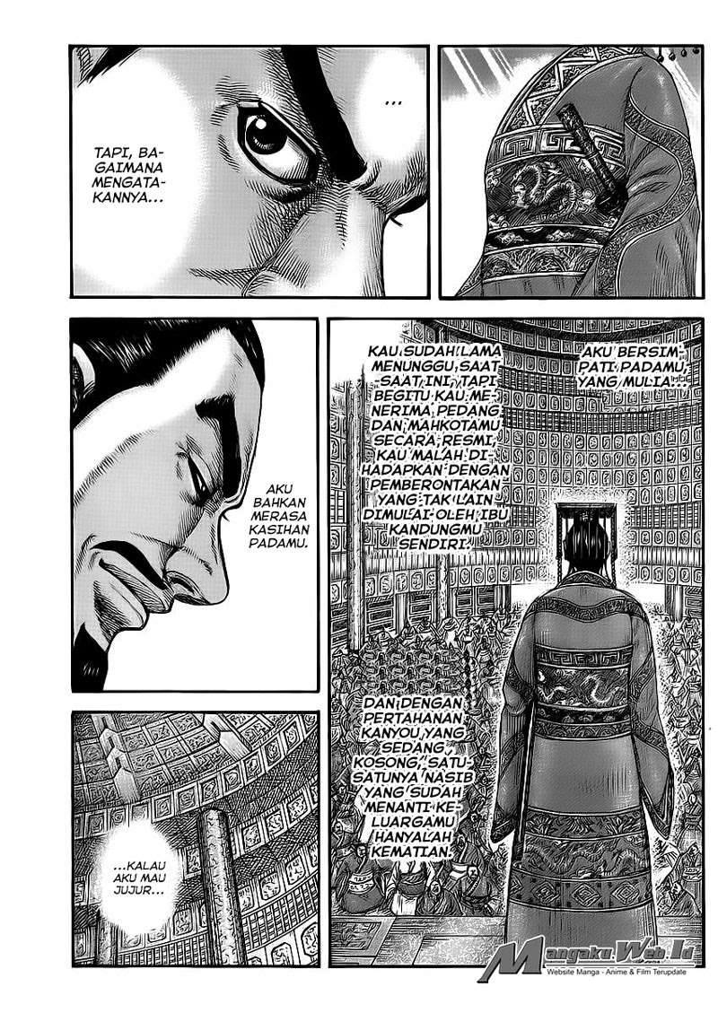 Kingdom Chapter 414 Gambar 16