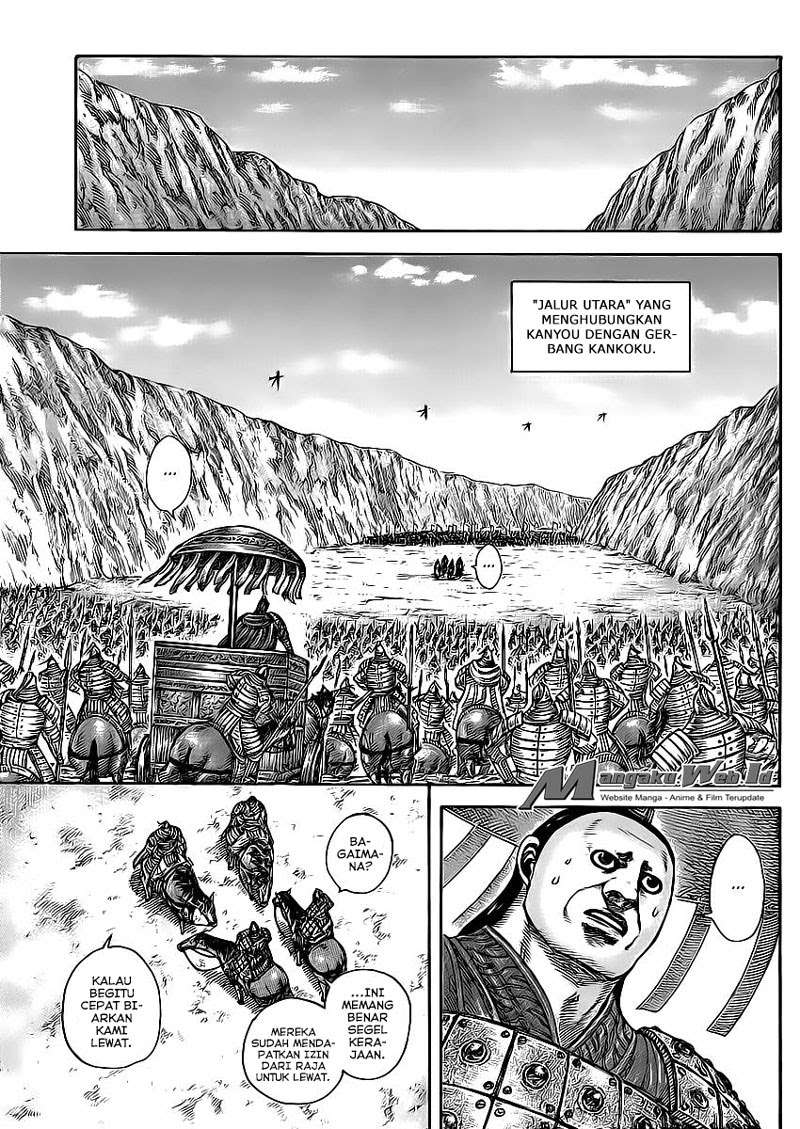 Kingdom Chapter 414 Gambar 4