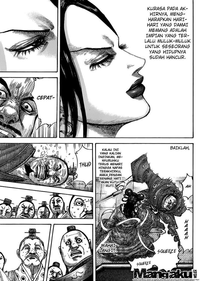 Kingdom Chapter 410 Gambar 7
