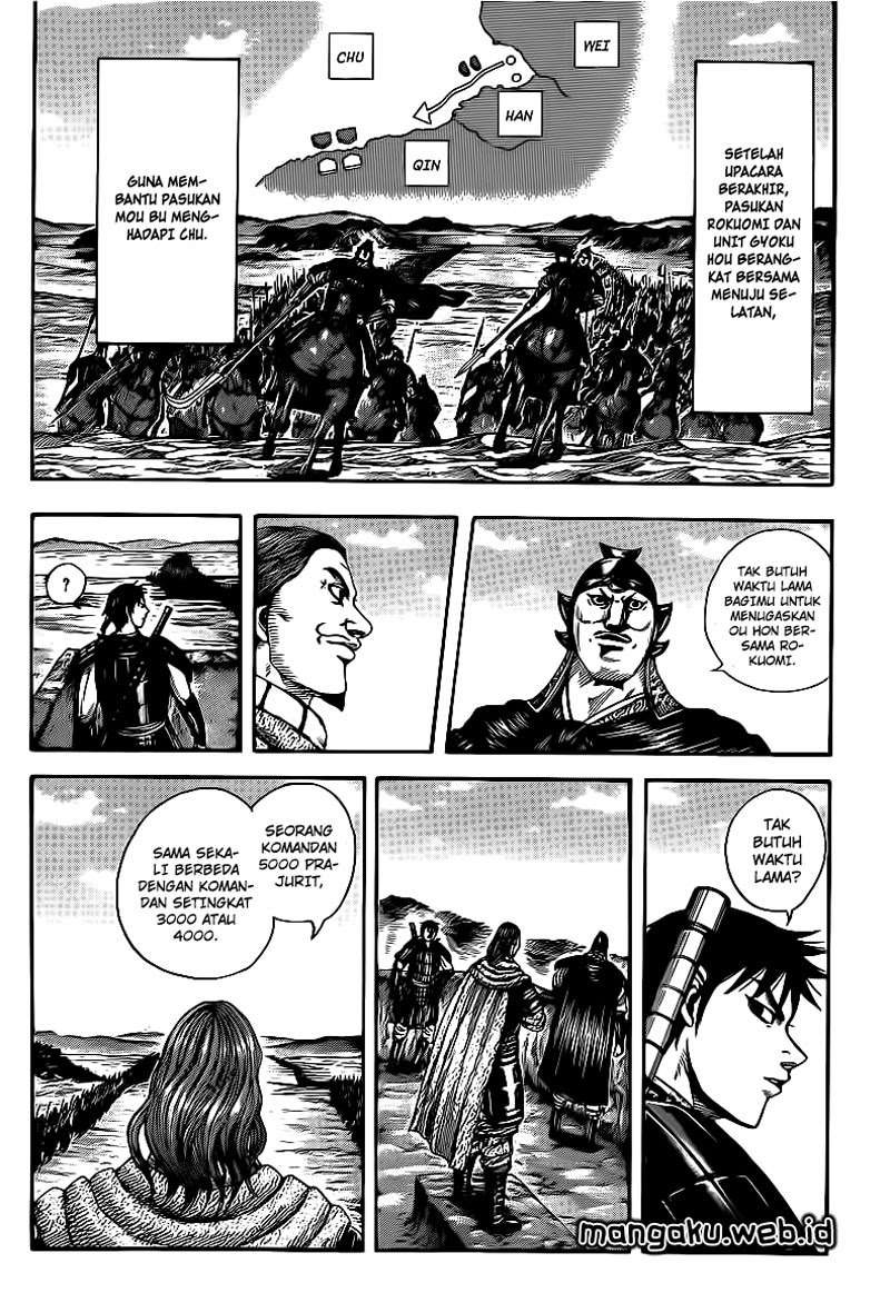 Kingdom Chapter 407 Gambar 5