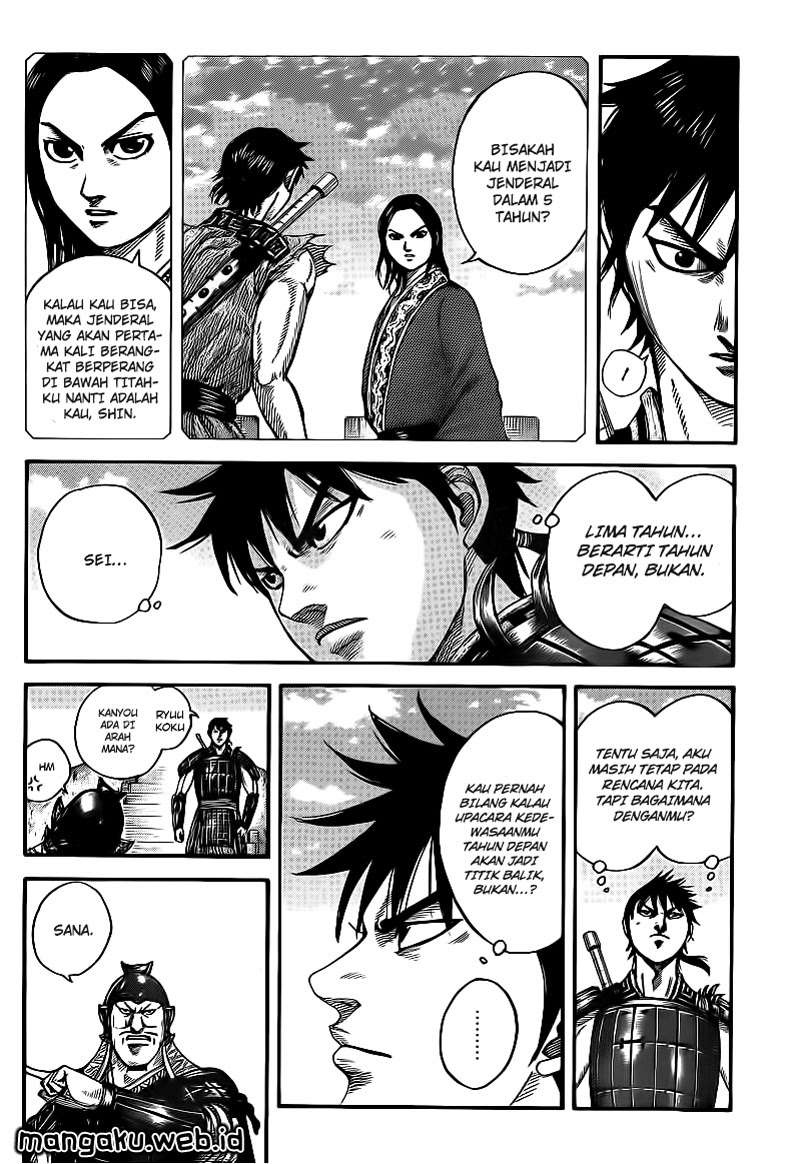 Kingdom Chapter 407 Gambar 9