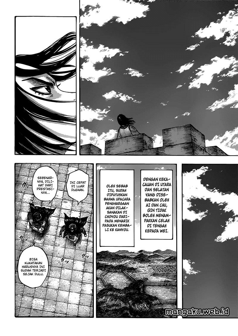 Kingdom Chapter 406 Gambar 16