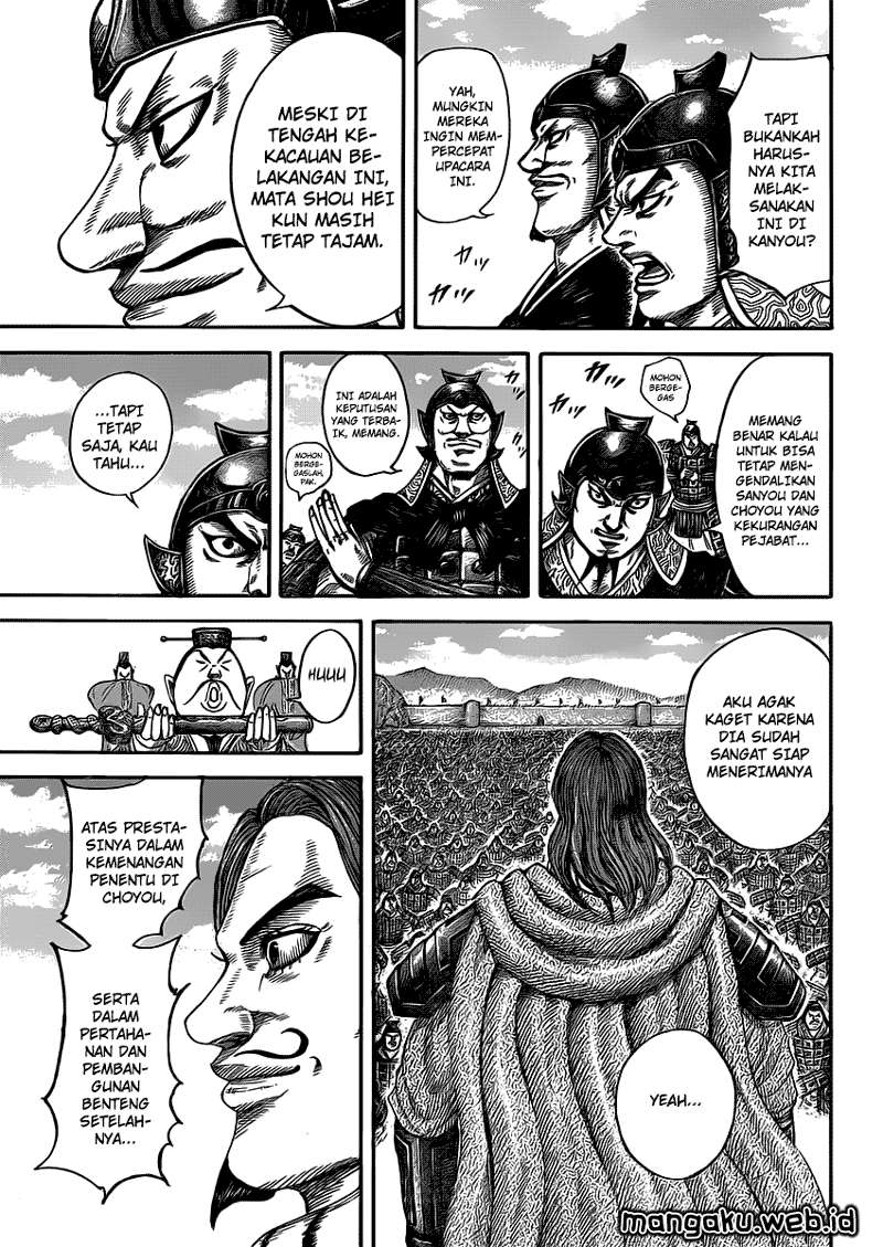 Kingdom Chapter 406 Gambar 17
