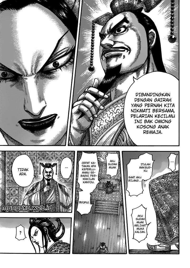 Kingdom Chapter 406 Gambar 9