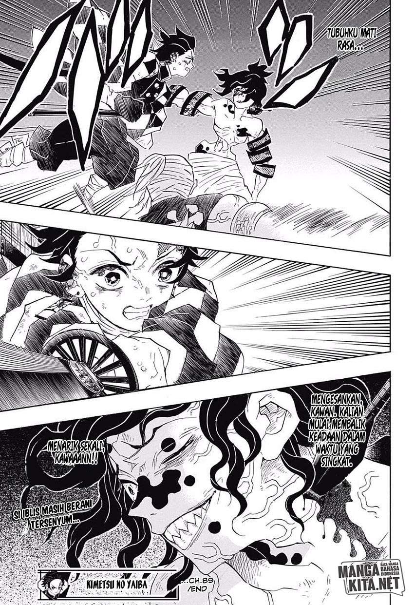Kimetsu no Yaiba Chapter 89 Gambar 20
