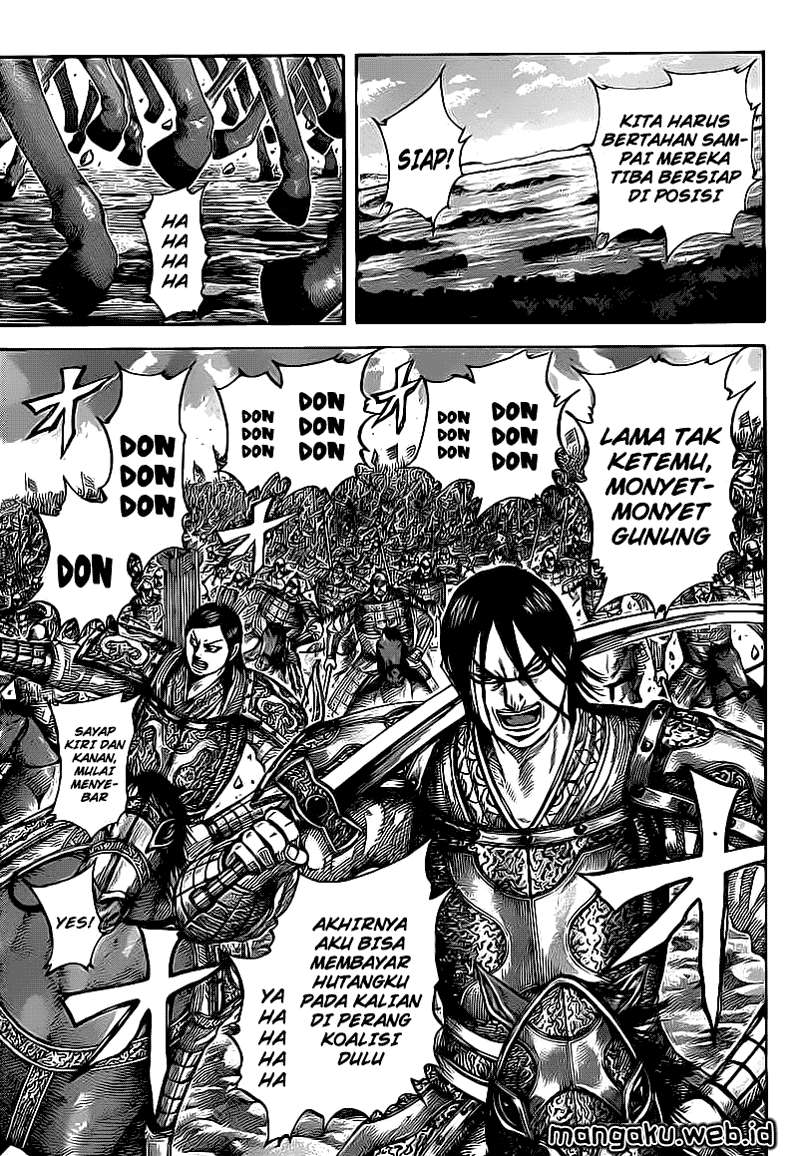 Kingdom Chapter 405 Gambar 14